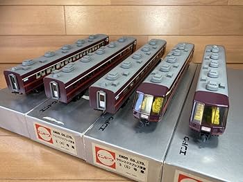 ENDO　エンドウ　HOゲージ　サロンエクスプレス東京　１号～７号　５両セット ENDO エンドウ HOゲージ サロンエクスプレス東京 1号～7号 5両セット